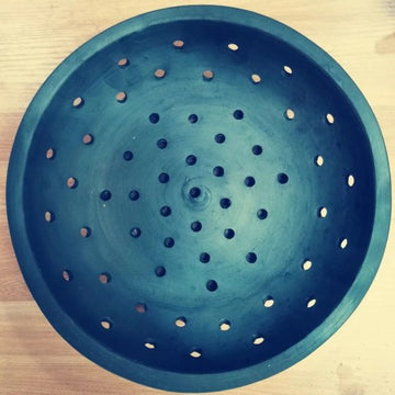 Black pottery rice cover