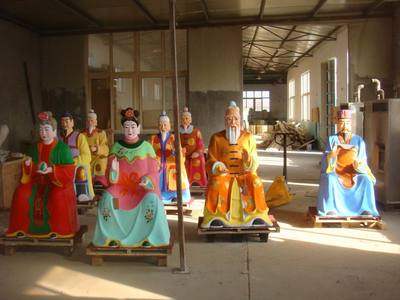 Avalokiteshvara, Samantabhadra, Manjushri, Ksitigarbha, Lingji, Mahasthamaprapta, Sunlight and Moonlight Bodhisattvas