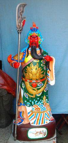 1-metre-tall statue of Guan Yu, the God of War and Wealth