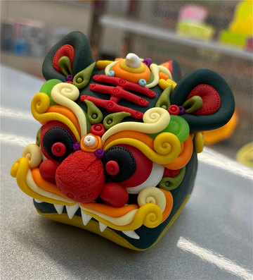 Fierce and Majestic Polymer Clay