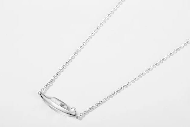 Ruqi Jewellery: A Century of Qingdao   Fishing Boat   S925 Silver Pearl Pendant