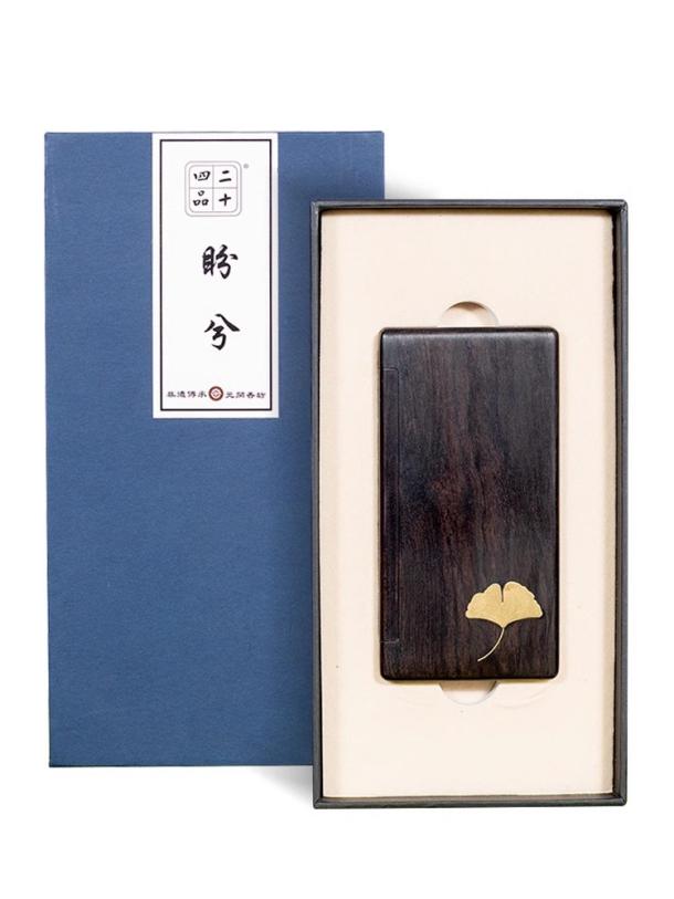 Panxi Ginkgo Leaf, Purple Sandalwood Incense Set, Gift Box, Souvenir, Natural Plant-Based Incense