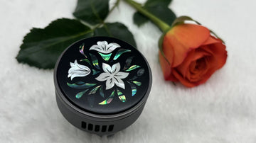 Mother-of-pearl car air freshener