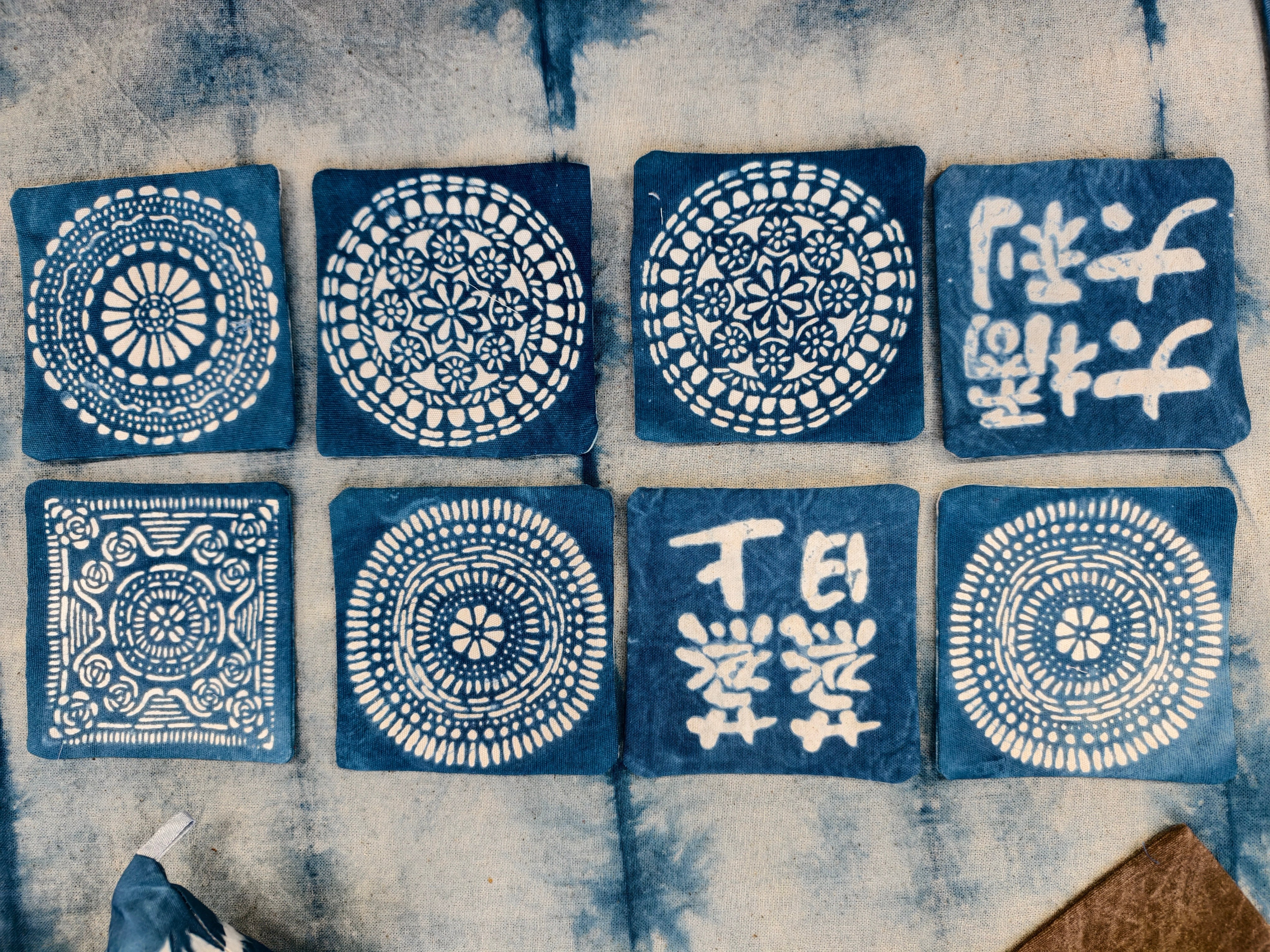 Indigo-dyed Household and Lifestyle Goods – Coasters