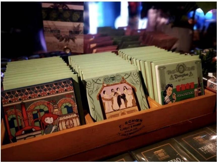 Ceramic coasters