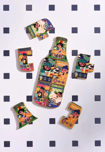Historical Figures Jigsaw Puzzle Fridge Magnets